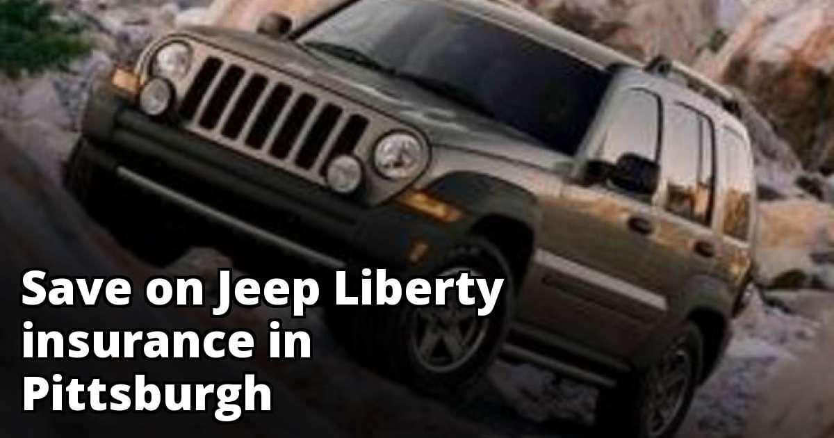 Cheapest Insurance Quotes for a Jeep Liberty in Pittsburgh