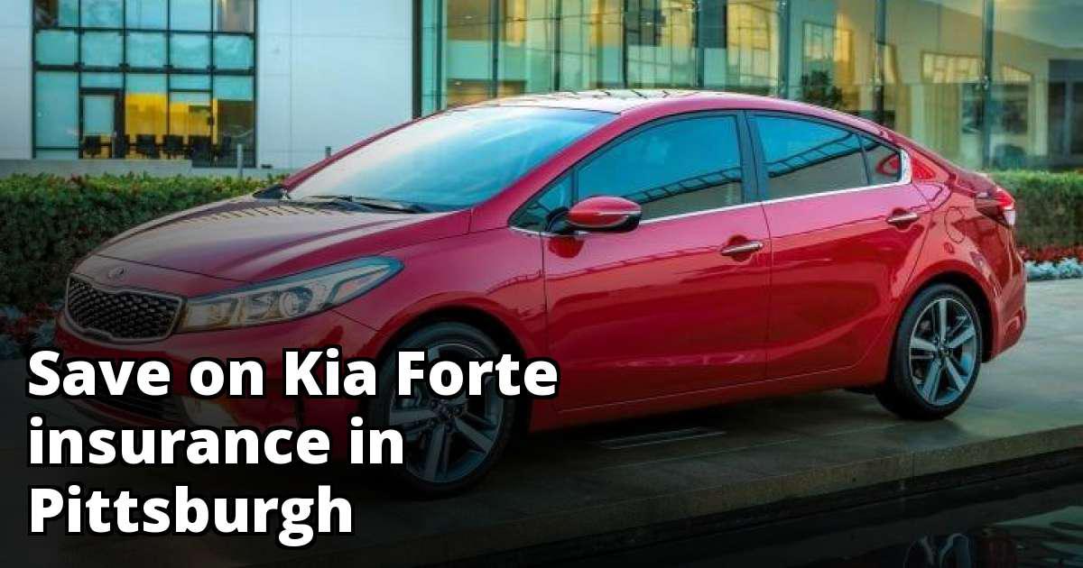 Kia Forte Insurance Rate Quotes in Pittsburgh, PA